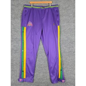 BIG3 Three Headed Monsters Snap Tear-Away Track Pants Purple Men's Size 3XL
